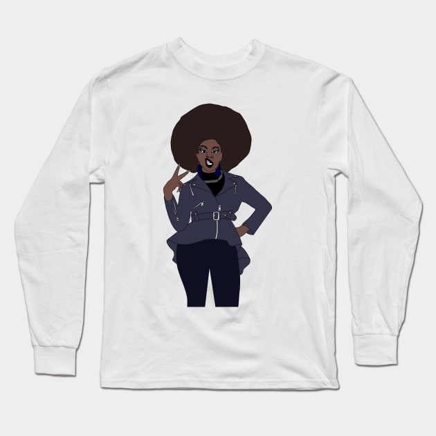 Bob the Drag Queen Long Sleeve T-Shirt by Trashley Banks